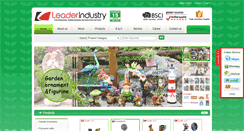 Desktop Screenshot of leaderindustry.com